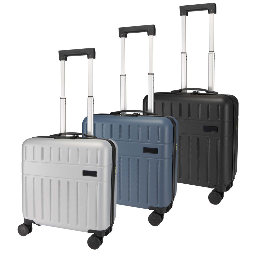 Rover 16 Zoll GRS Laptop-Trolley aus recyceltem Material, 30 l Silber