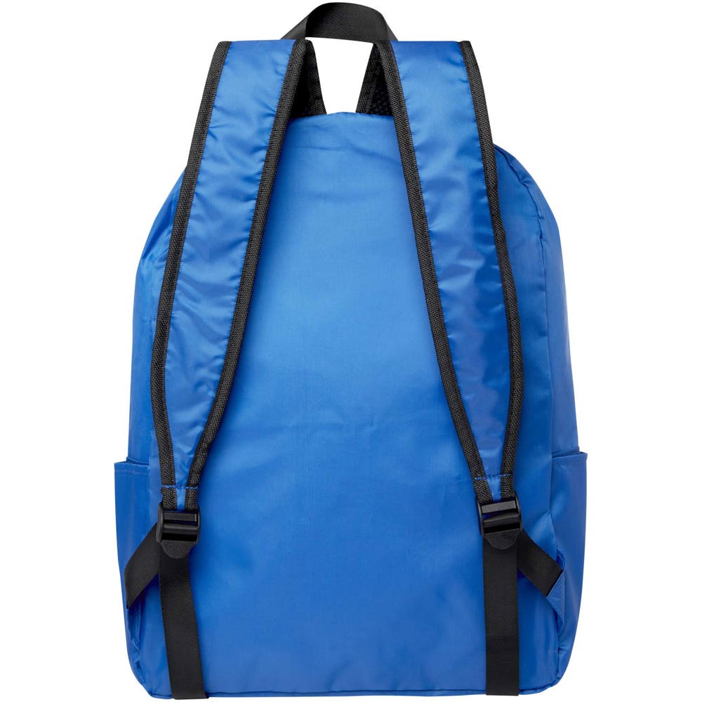 EcoFold faltbarer RPET Rucksack 15 L royalblau