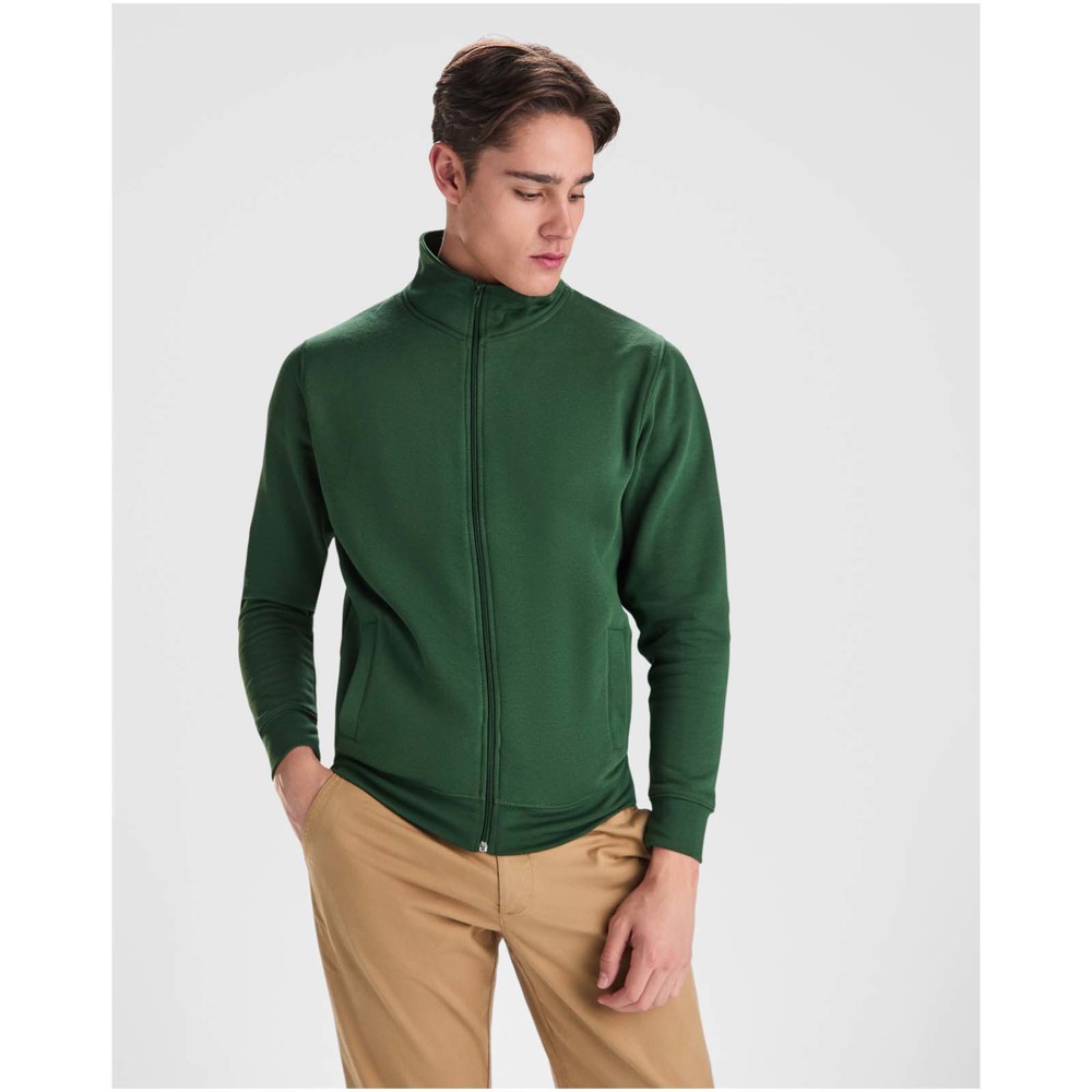 Ulan 280 g/m² Sweatjacke Unisex dunkelgrün