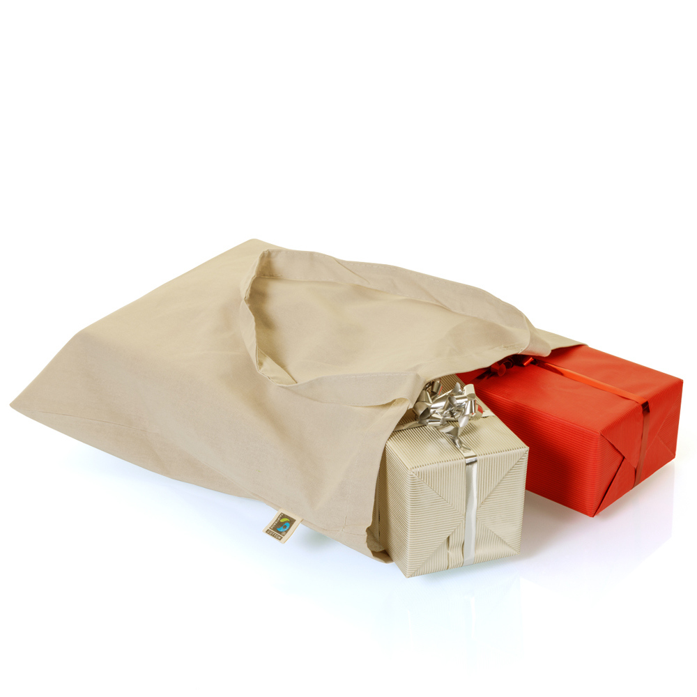 Sac en coton Fairtrade Loredana Beige