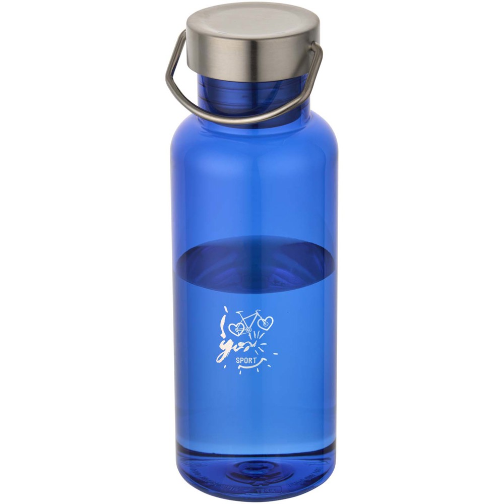 Bouteille d'eau Thor 600 ml en RPET recyclé RCS Bleu royal