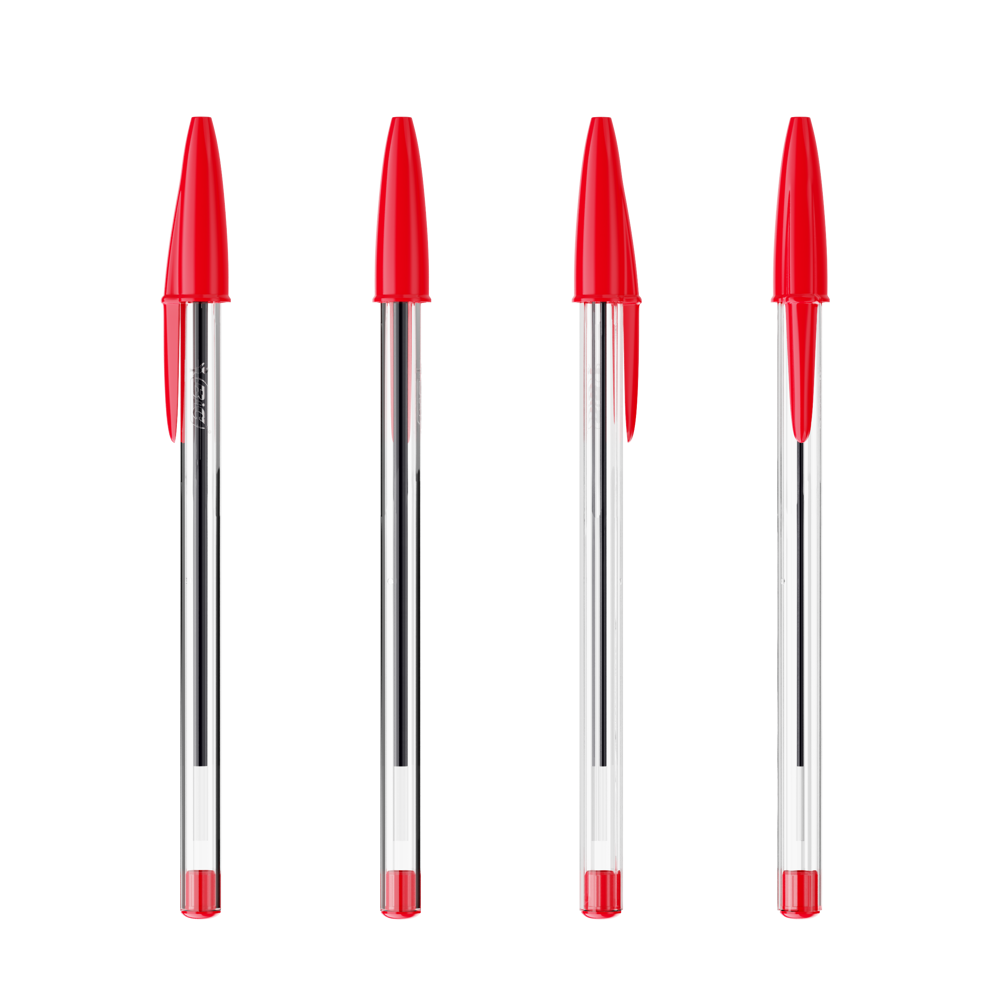 BIC® Cristal® Expression Rot / Rote Tinte