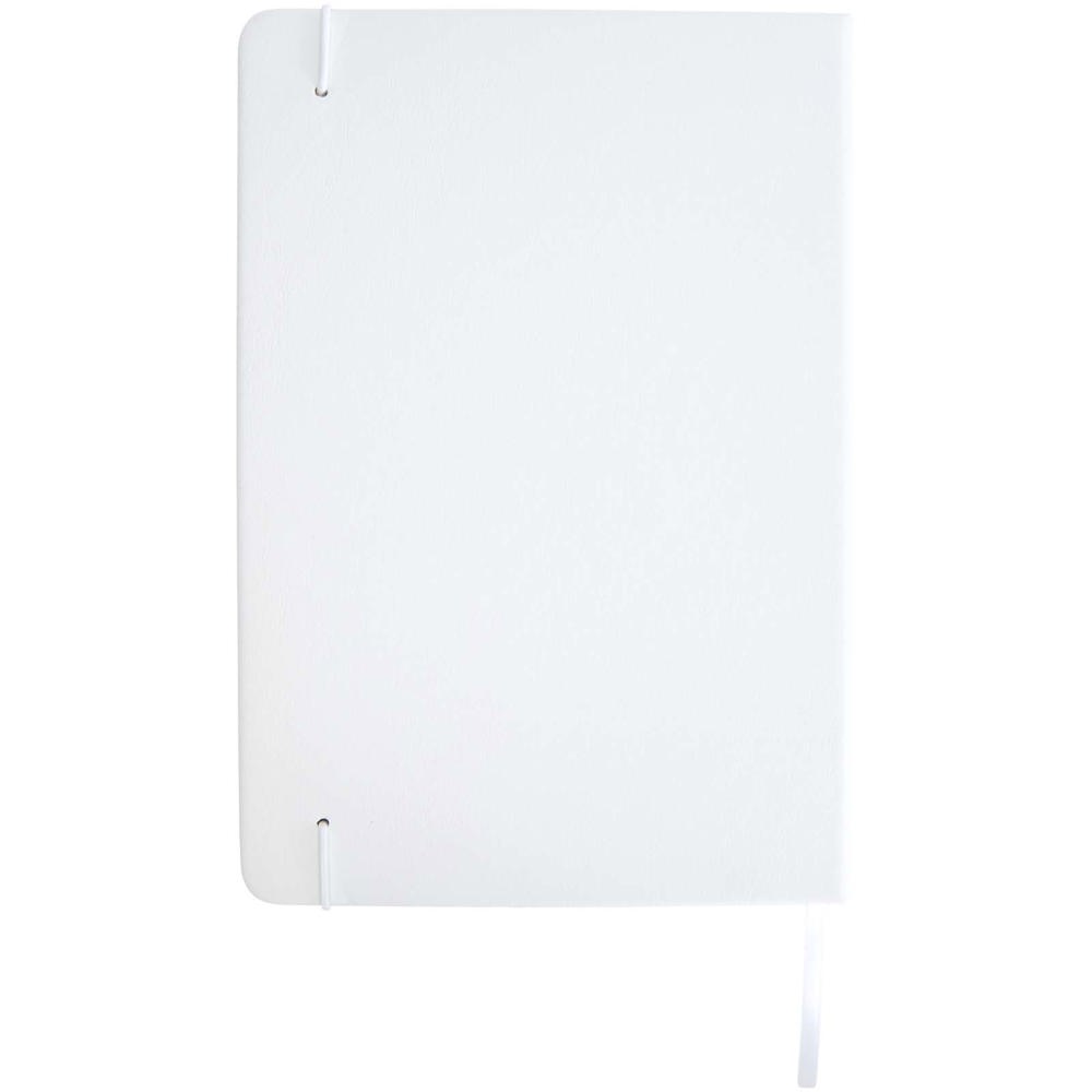 Ensemble carnet à couverture rigide A5 et stylo roller Legato Elegance Blanc, Blanc