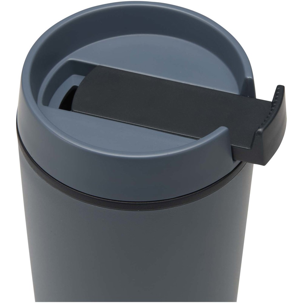 Gobelet en plastique à double paroi Sedona, 480 ml Bleu hale