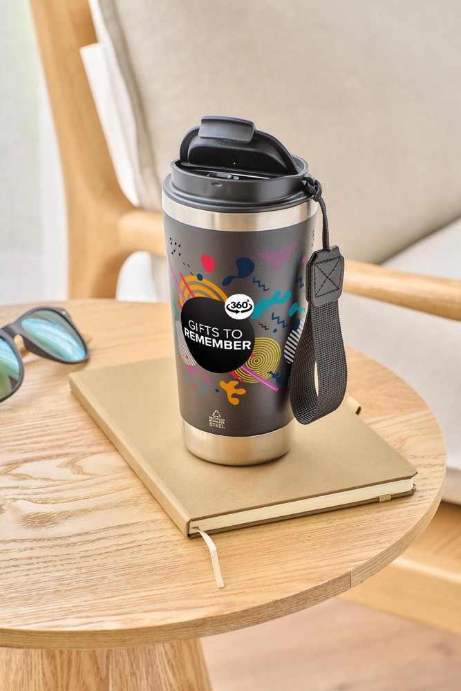 Doppelwandiger Thermobecher Kayla | Recycelt | 500 ml