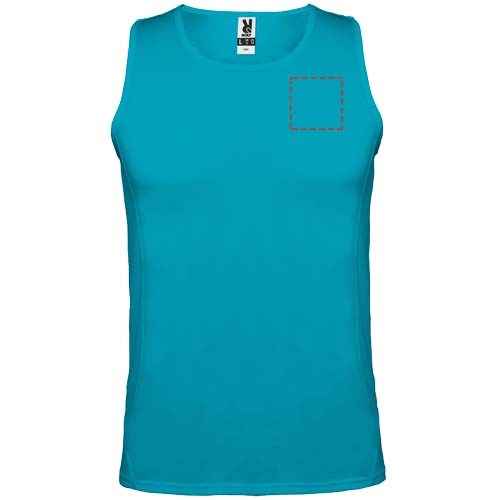 Débardeur de sport Andre pour homme turquoise