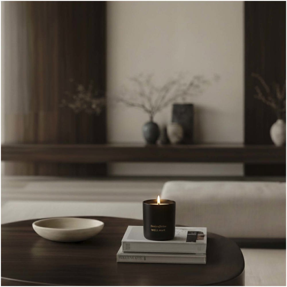 Bougie parfumée Wellmark noir