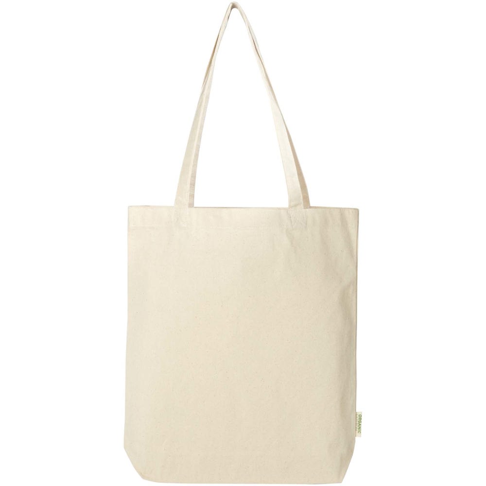 Orissa 270 g/m² Tragetasche aus Bio-Baumwolle 10L natur