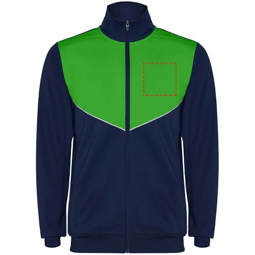 Evans Trainingsanzug Unisex Navy Blue, farngrün