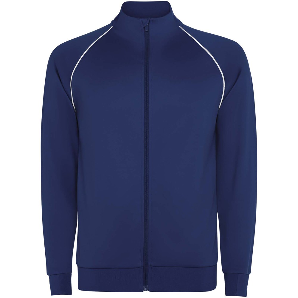 Valier Kinder Sweatshirt mit durchgehendem Reissverschluss marineblau