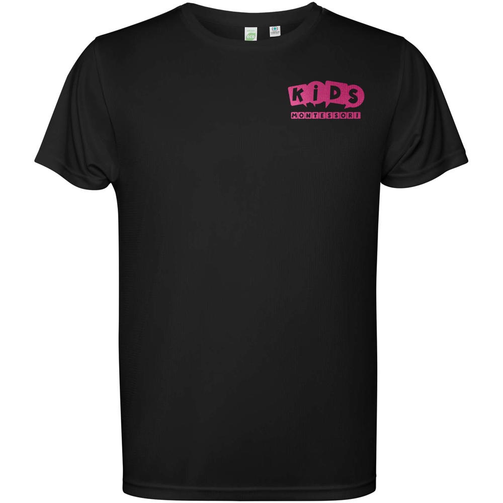 T-shirt Estoril à manches courtes pour enfant Noir