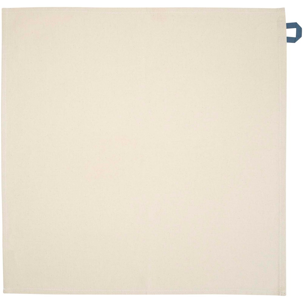 Alora 200 g/m² Küchenhandtuch aus recycelter Baumwolle eisblau