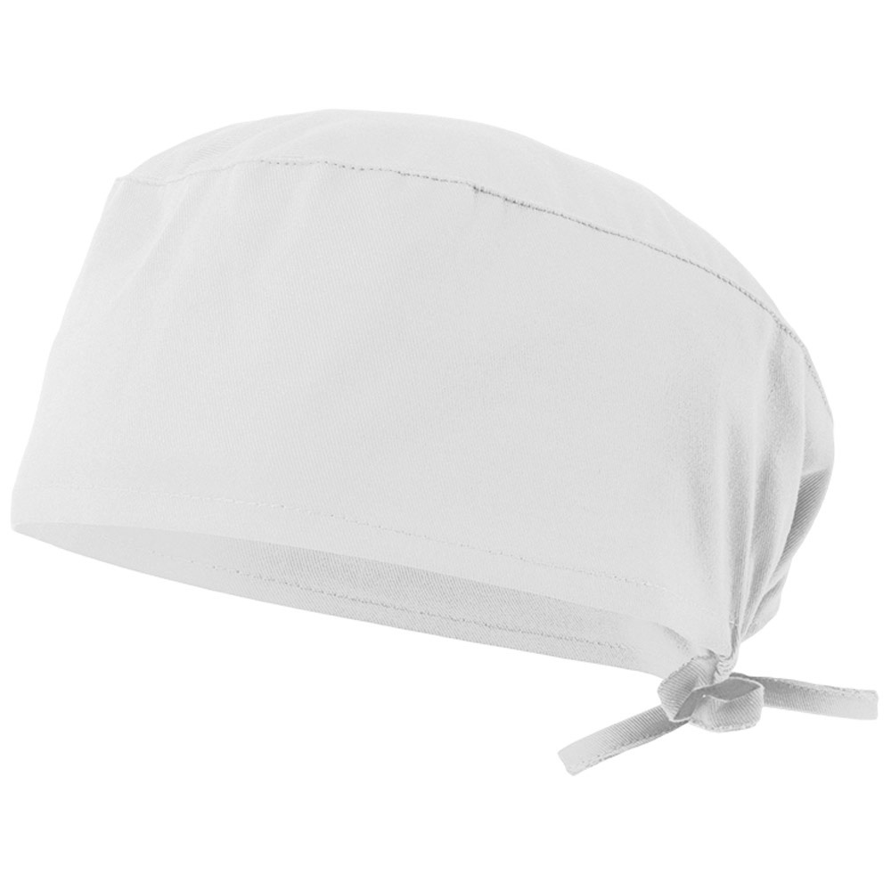 VL ENLIL Gesundheitsbonnet (190g/m²), in Baumwolle (35%) und Polyester (65%) weiss