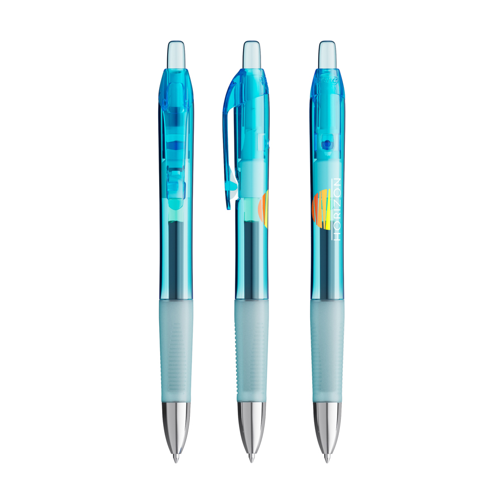 BIC® Intensity® Gel Clic Klare Blaue / Schwarze Tinte