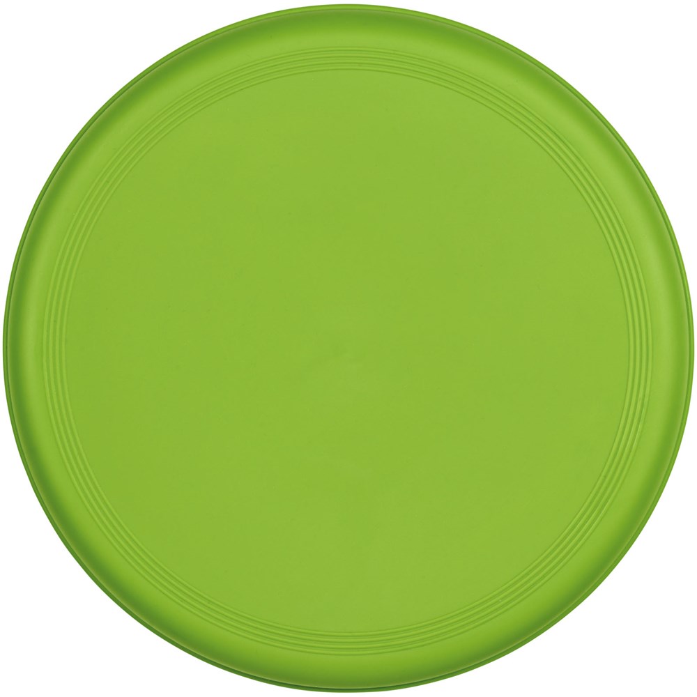 Frisbee en plastique recyclé Orbit Citron vert