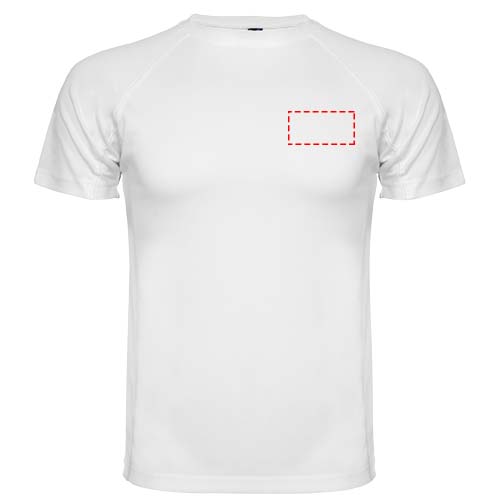 Montecarlo Sport T-Shirt für Kinder weiss