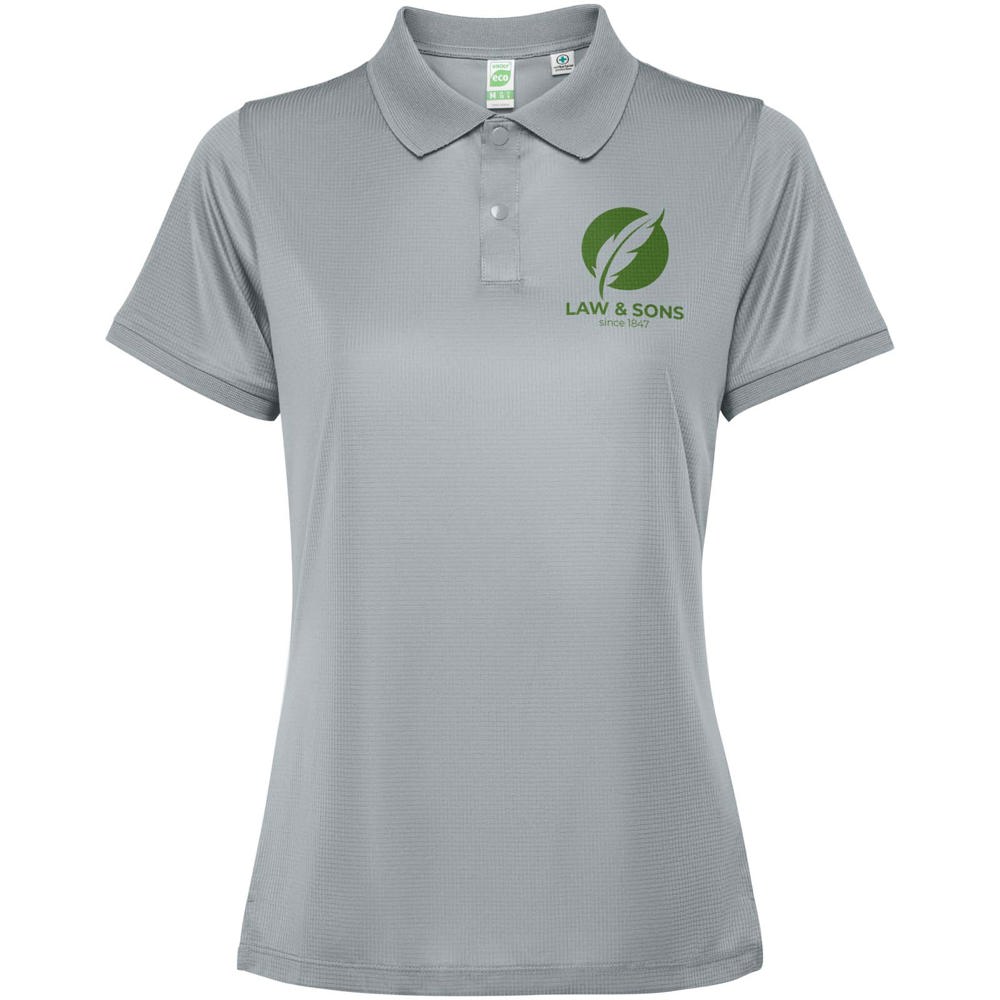 Polo Tormo à manches courtes pour femme Gris