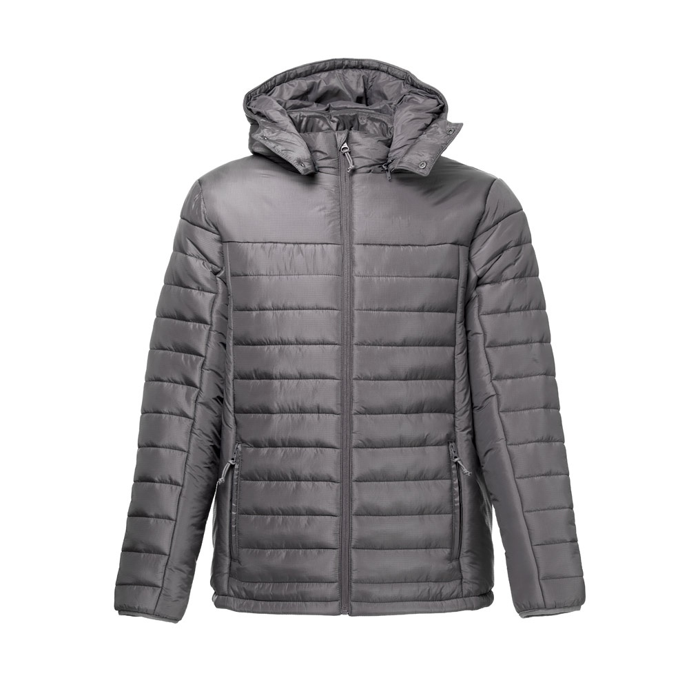 THC SHIELD Herren-Kapuzenjacke grau