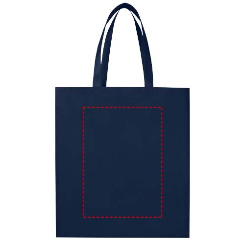 Sac shopping à soufflets EcoSeal non tissé recyclé et certifié GRS de 12 L Marine