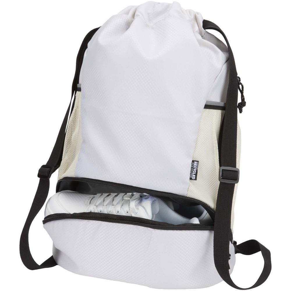 Sac de sport Nomad à cordon en matériaux recyclés certifiés GRS avec compartiment inférieur de 18 L Sandstone