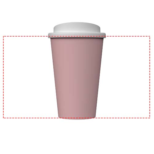 Gobelet isotherme Americano® Infiniti de 350 ml Rose poudré