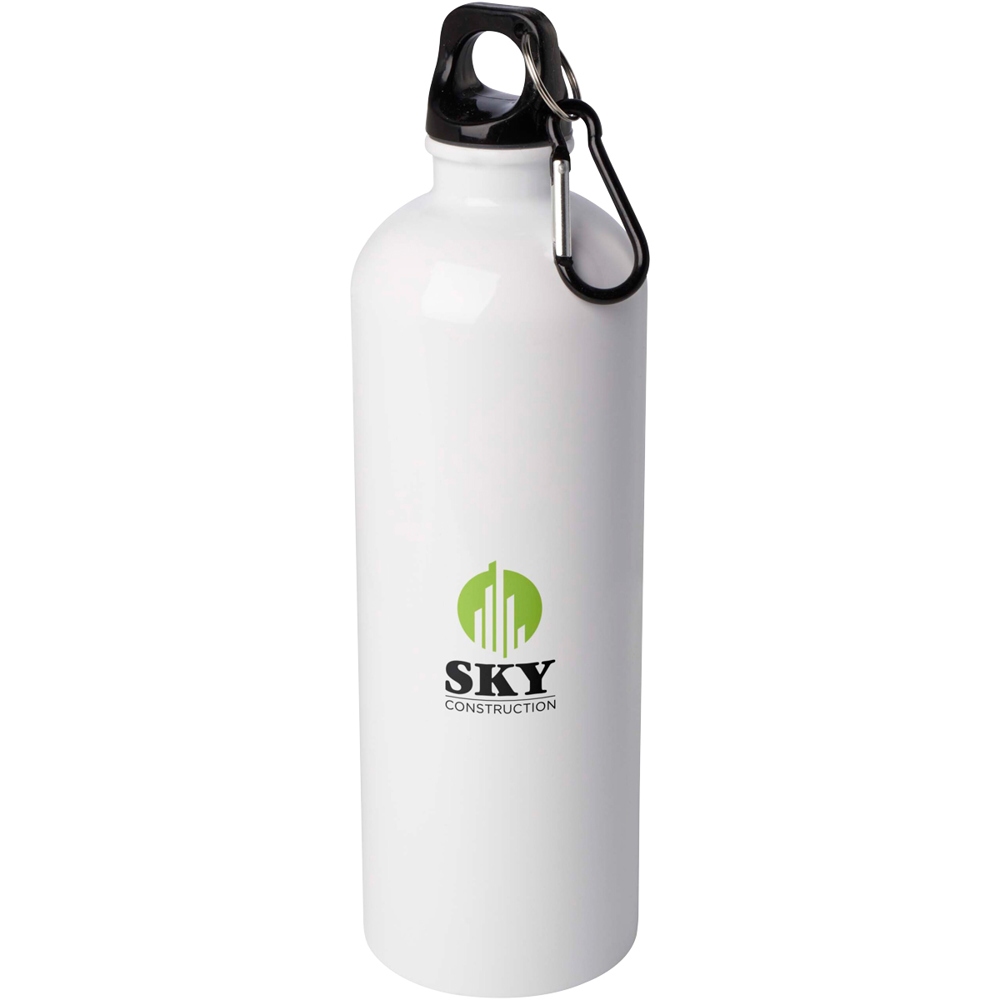 Trinkflasche 750 ml 360 Grad weiss