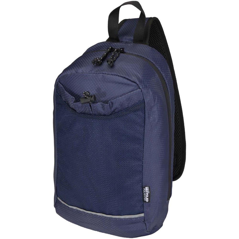Nomad GRS-recycelte Umhängetasche mit Trinkfunktion navy