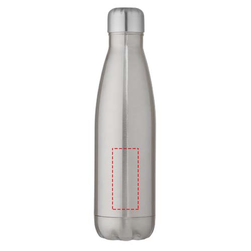 Cove 500 ml vakuumisolierte Edelstahlflasche silber