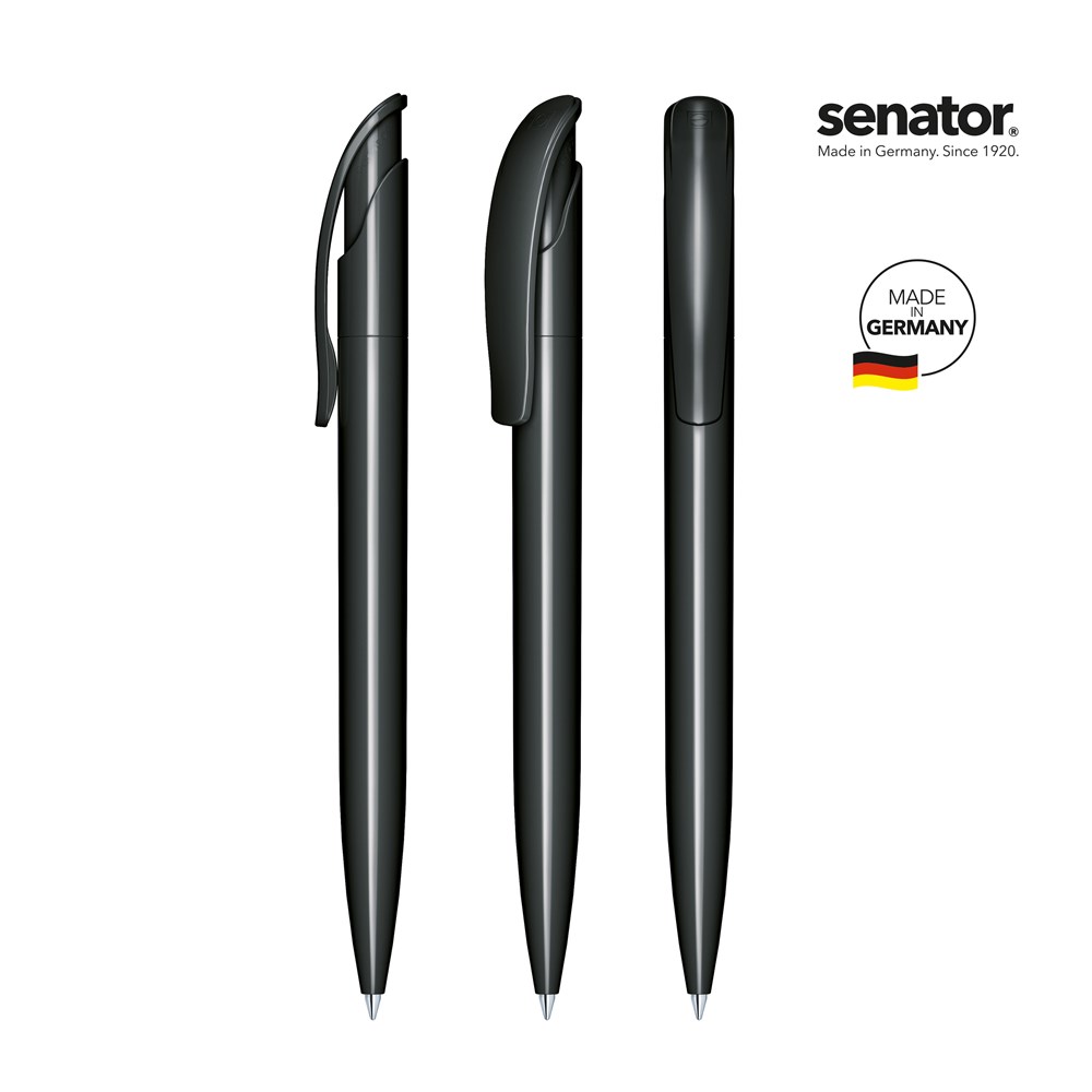 senator® Challenger Polished  Druckkugelschreiber schwarz