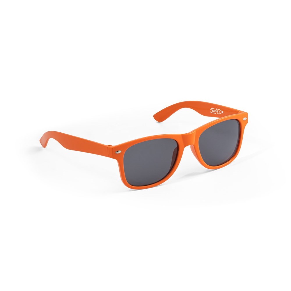 SALEMA Recyceltem Polyester (100% rPET) Sonnenbrille orange