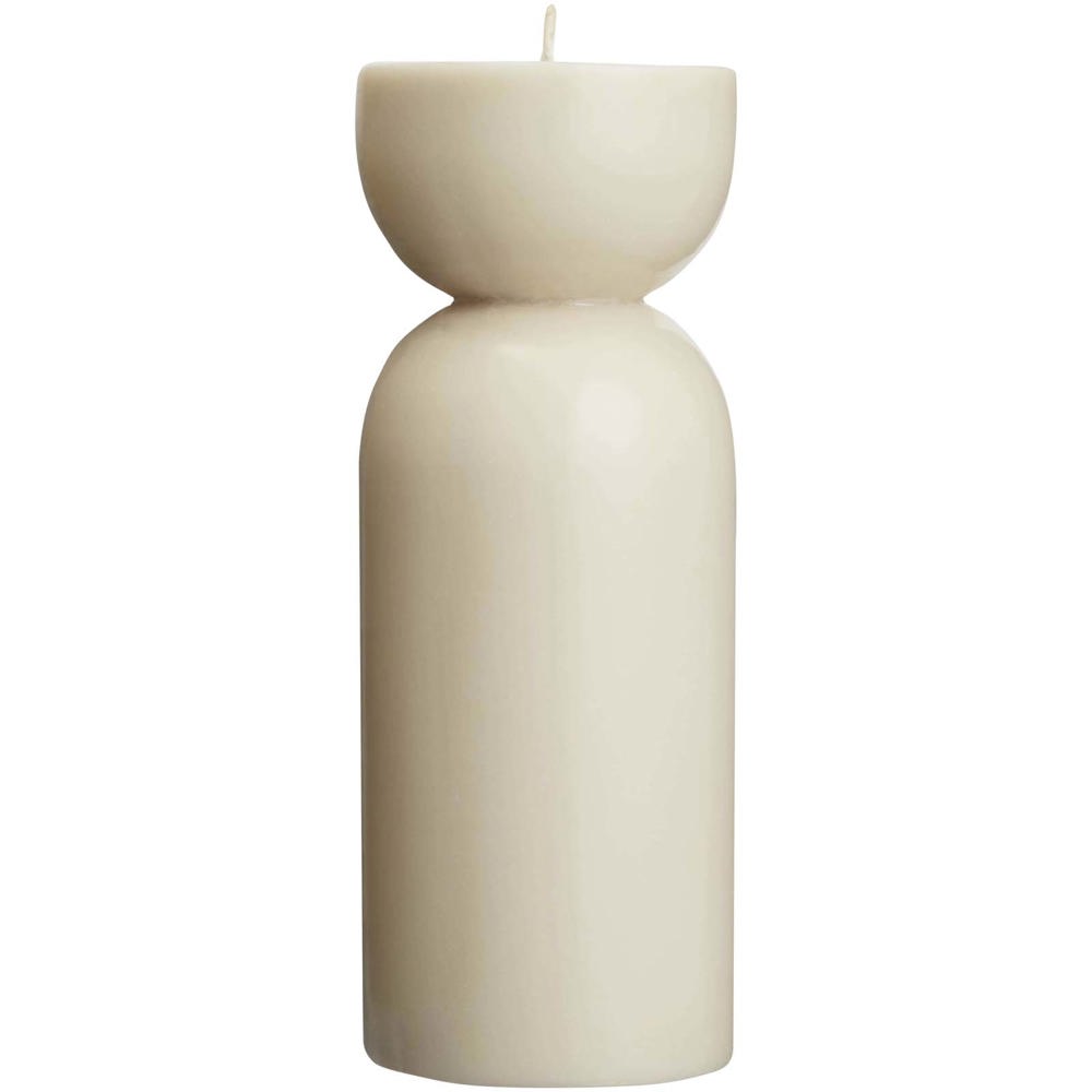 Bougie bio Originalhome de taille moyenne Beige