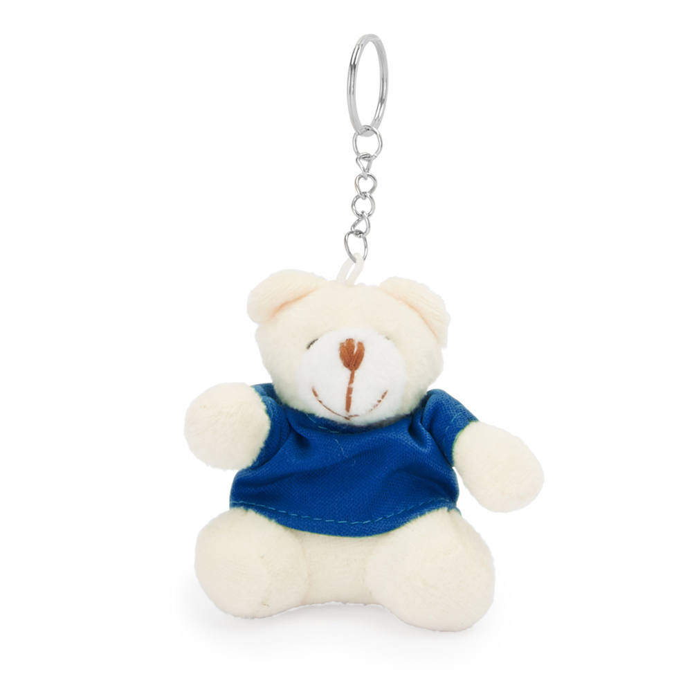 Schlüsselanhänger Teddy blau