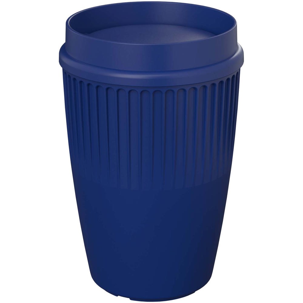 Gobelet Cirrus de 350 ml avec couvercle 360° Bleu