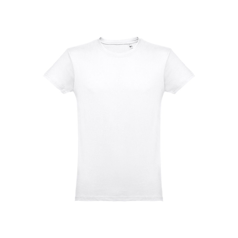 THC LUANDA WH. Herren-T-Shirt aus Baumwolle. Weisse Farbe