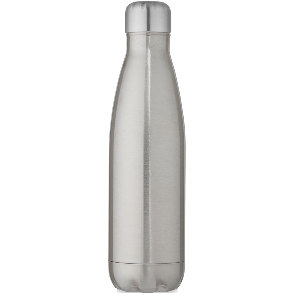 Bouteille isotherme sous vide Cove de 500 ml en cuivre et acier inoxydable recyclé certifié RCS  Argent