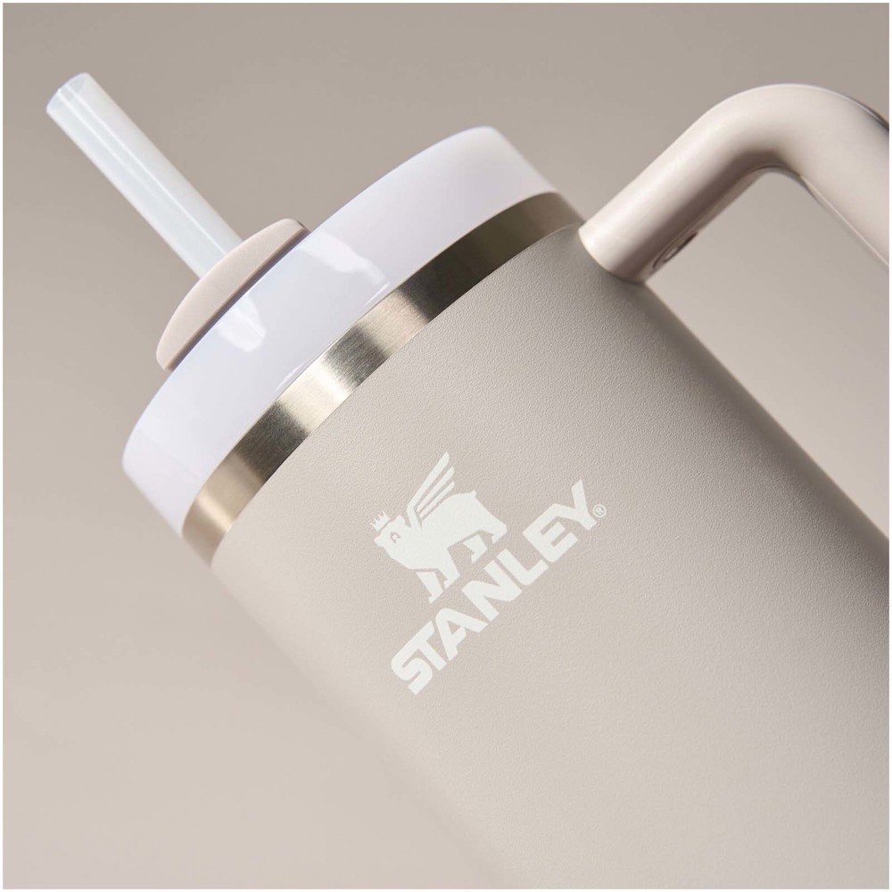 Stanley Quencher® H2.0 FlowState™ 890 ml Thermobecher aus recyceltem Edelstahl Grau