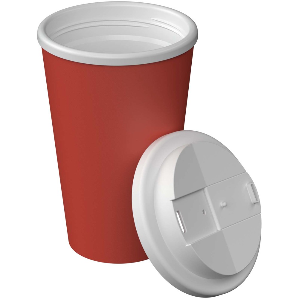 Gobelet isotherme Americano® Infiniti de 350 ml avec couvercle anti-déversement Cinnabre