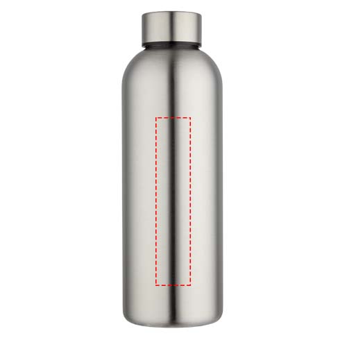 Bouteille d’eau Spring de 750 ml en acier inoxydable recyclé certifié RCS à simple paroi Acier