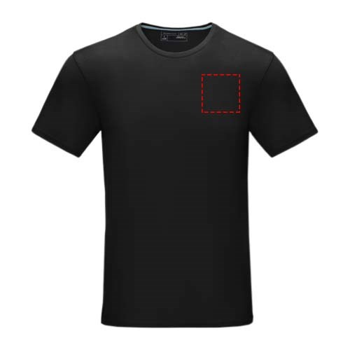 Azurite T-Shirt aus Bio-Baumwolle für Herren Schwarz