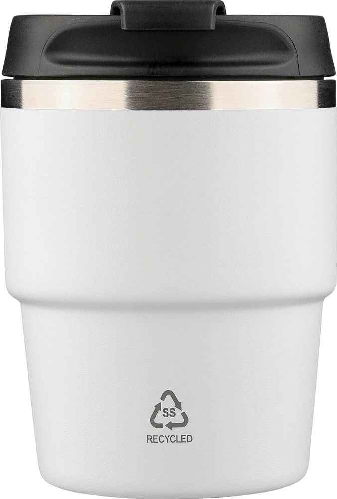 Recycelter Edelstahl-Becher mit doppelter Wand (175 ml) Oli