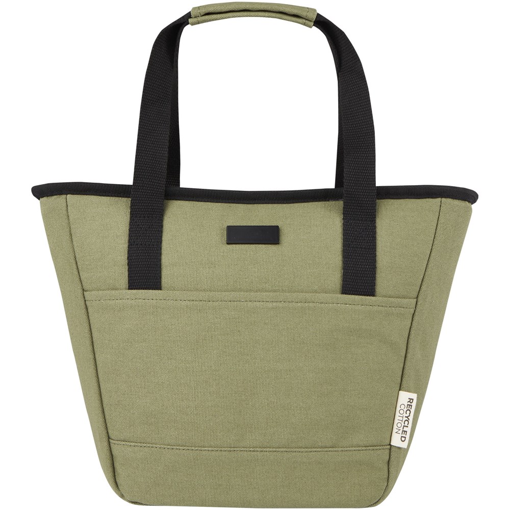Joey GRS-recycelte Canvas Lunch Kühltasche 6 L für 9 Dosen olive