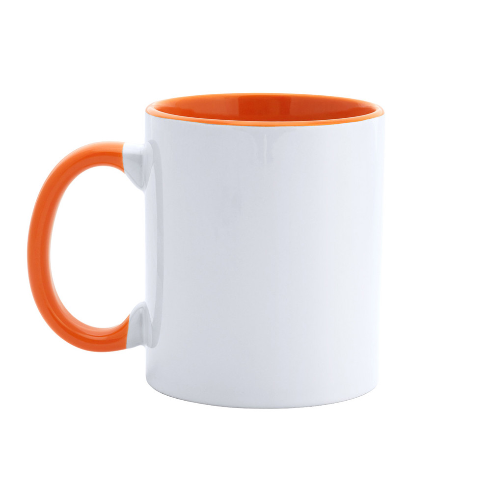 Tasse en céramique Bellinzone orange