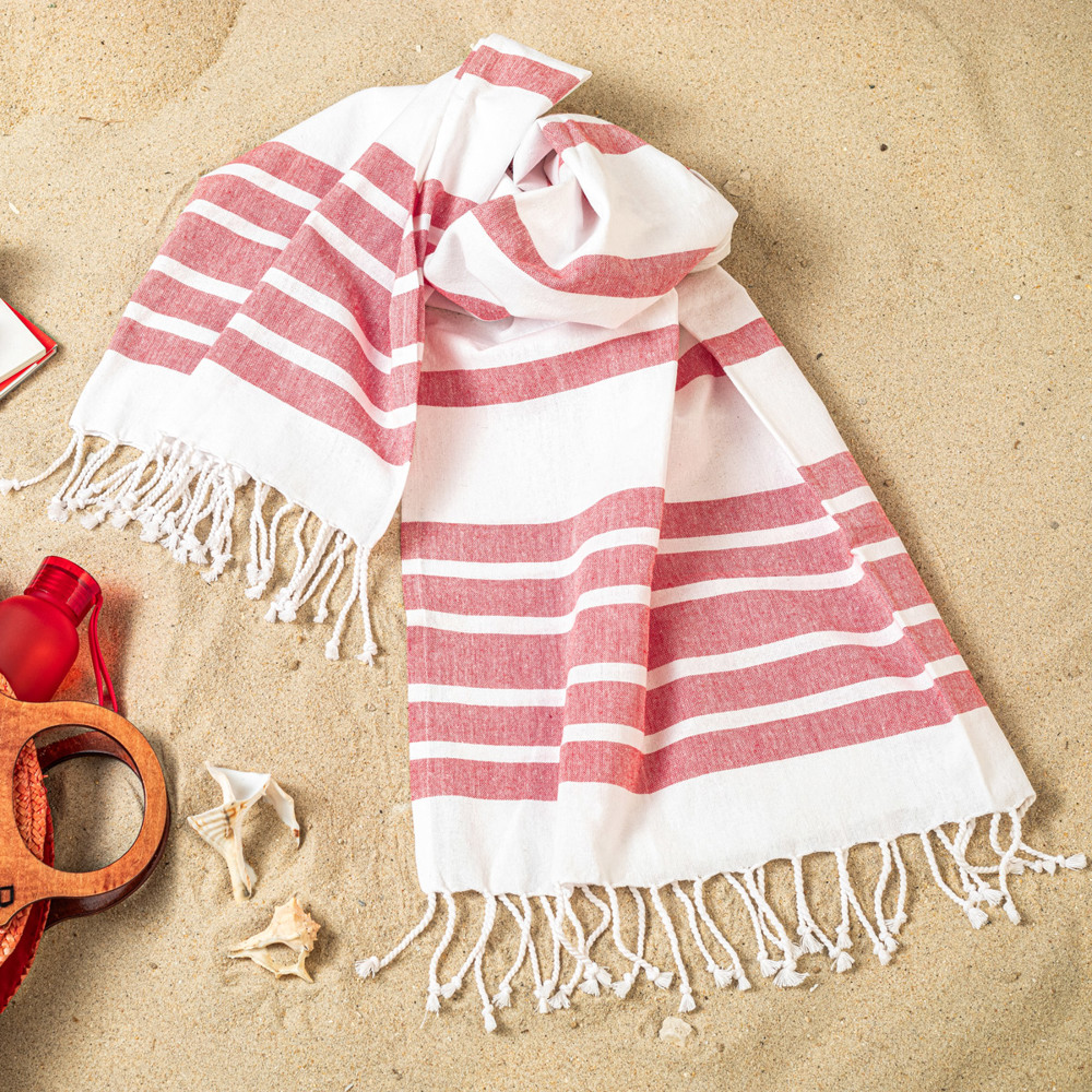 Serviette de plage 90 x 170 Floride rouge