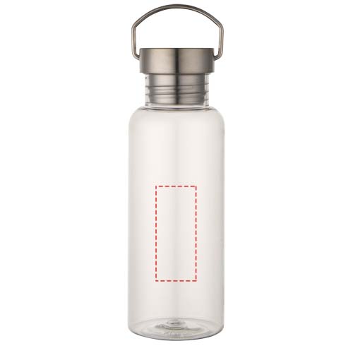 Bouteille d'eau Thor 600 ml en RPET recyclé RCS Translucide