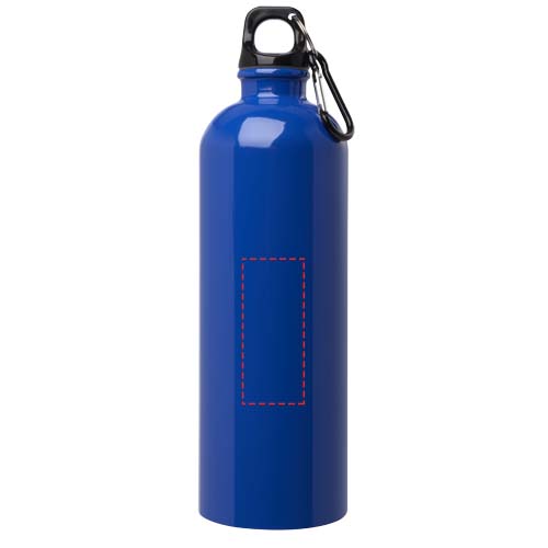 Oregon 750 ml RCS-zertifizierte, einwandige Trinkflasche aus Edelstahl mit Karabinerhaken royalblau
