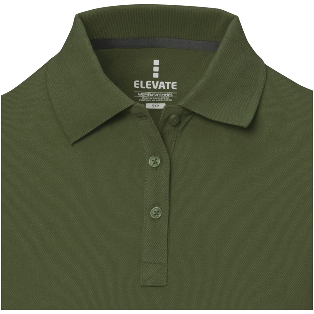 Calgary Poloshirt für Damen armeegrün