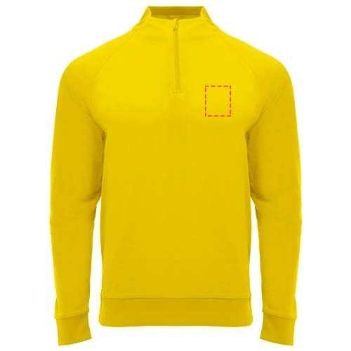 Epiro Half-Zip Sweatshirt für Kinder gelb