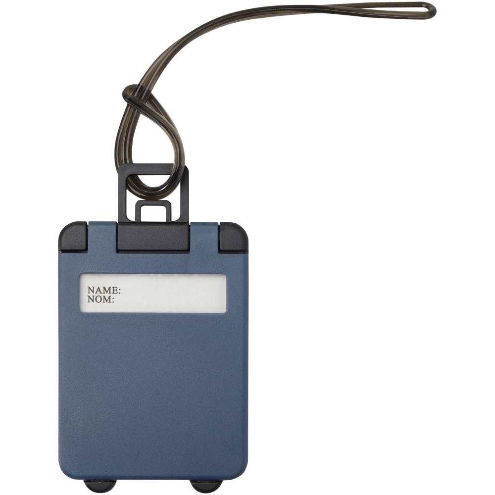 Étiquette à bagage Traveler Bleu hale