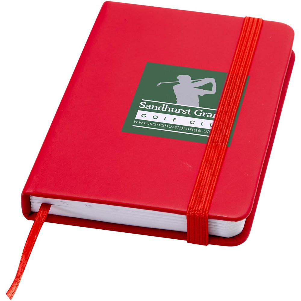 Carnet à couverture rigide Spectrum A7 rouge