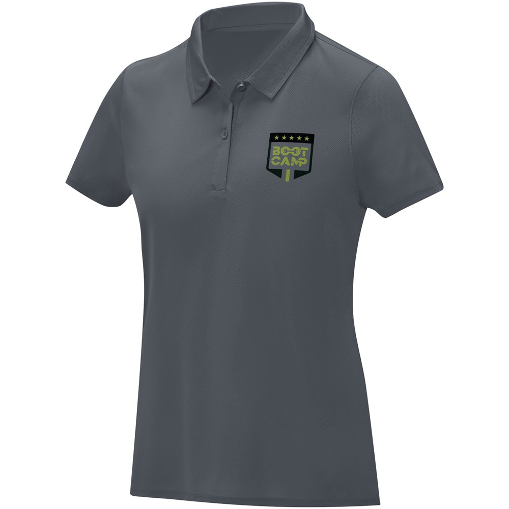 Deimos Poloshirt cool fit mit Kurzärmeln für Damen storm grey